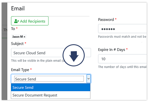 Portal - Secure Email Send